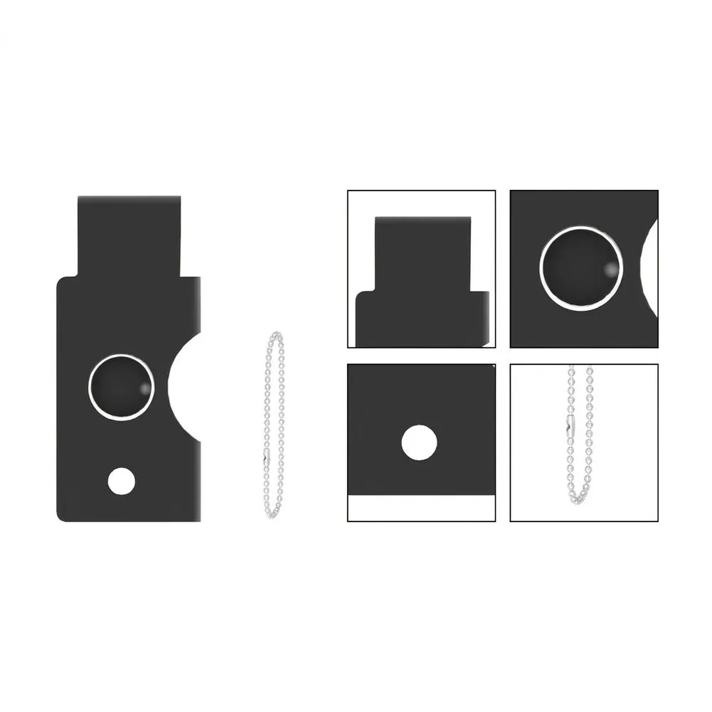 Portable Metal Case For Yubikey 5 NFC Security Key Holder Drop Proofs Shield Compact Carry Pouch Gaming Accessories