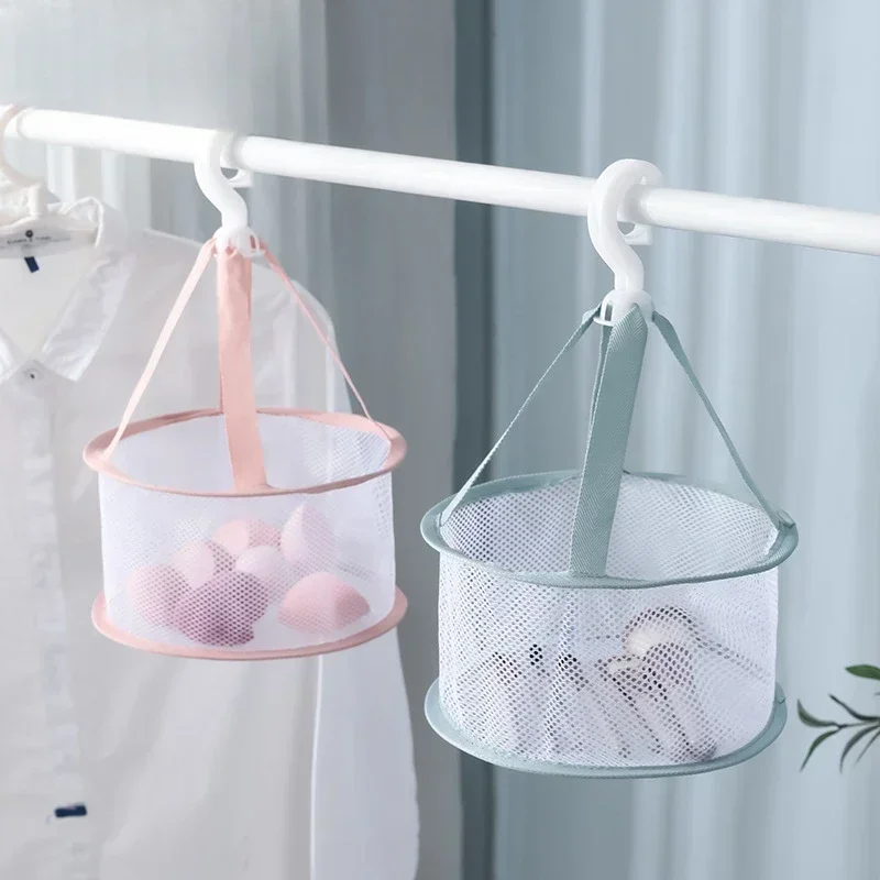 Make Up Brush Storage Powder Puff Household Use Air 21CM Drying Drying Bag Mesh Pocket Anti Deformation Drying Cloth Mesh Basket