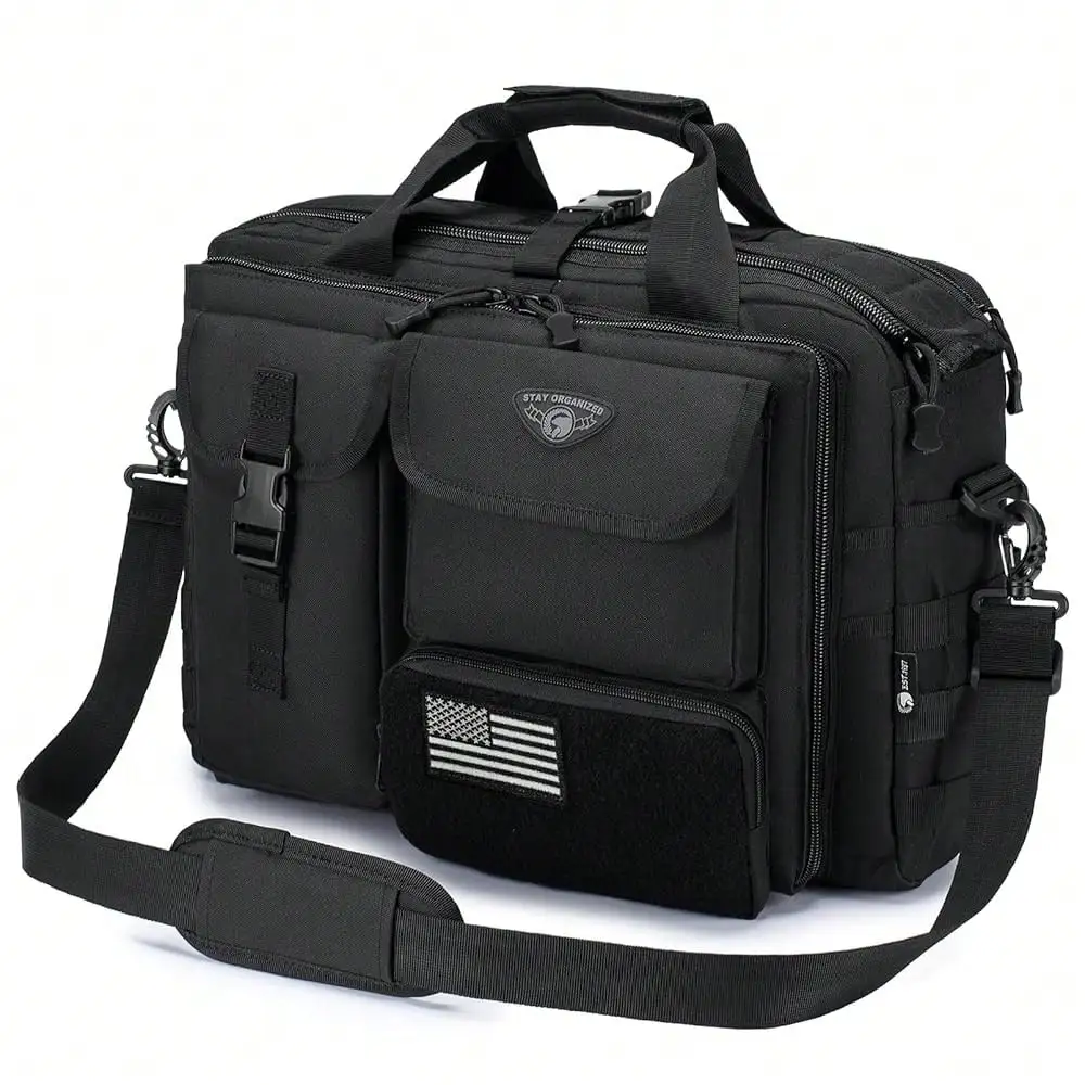 

Tactical Messenger Bag,Tactical Briefcase For Man Military Laptop Bag 14 Inch/15.6 Inch /17.3 Inch Messenger Work Bag