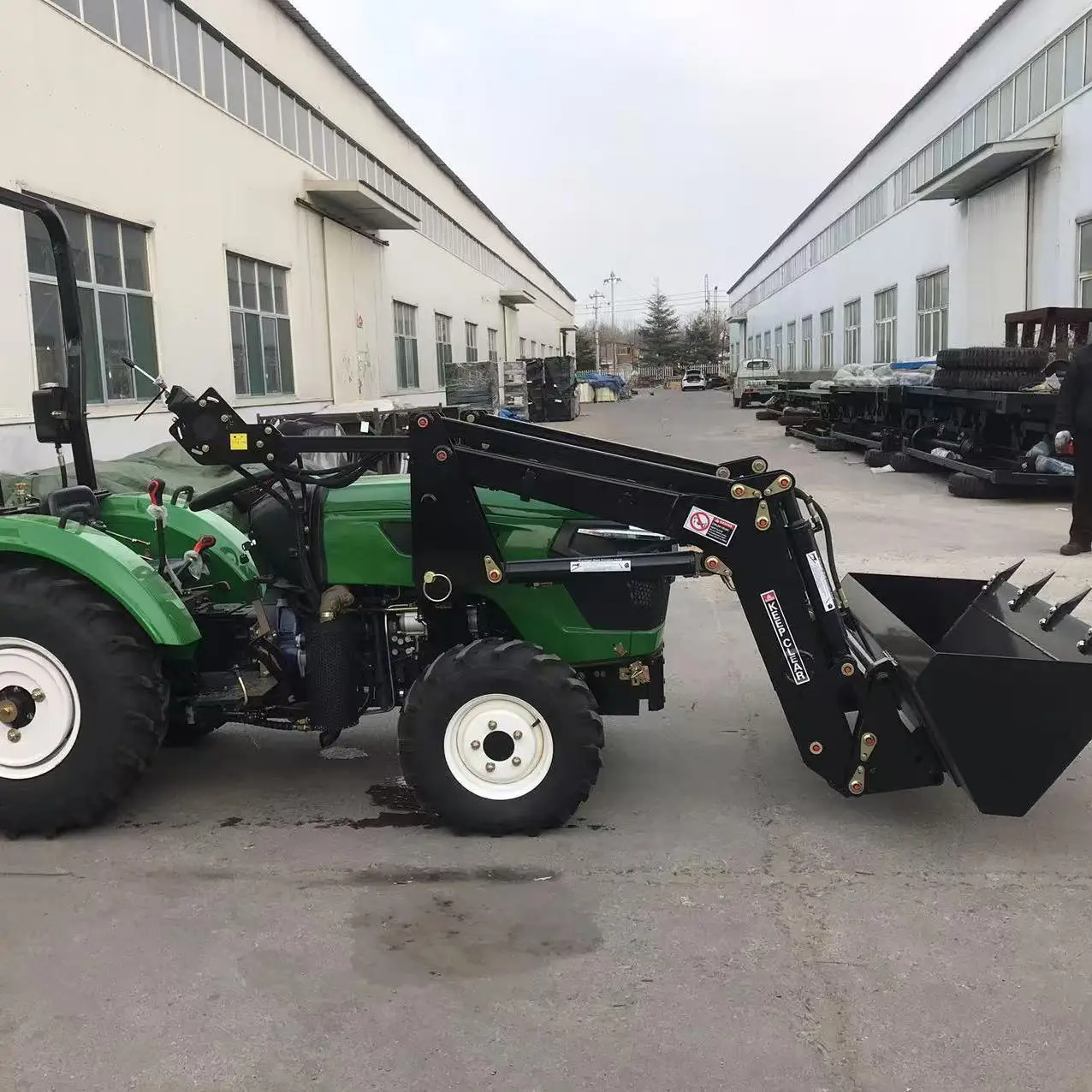 【Hot】Small Garden Tractor Automatic Backhoe Various HP Options 60hp 140hp Gearbox Pump Core Components Home Use Retail Industrie