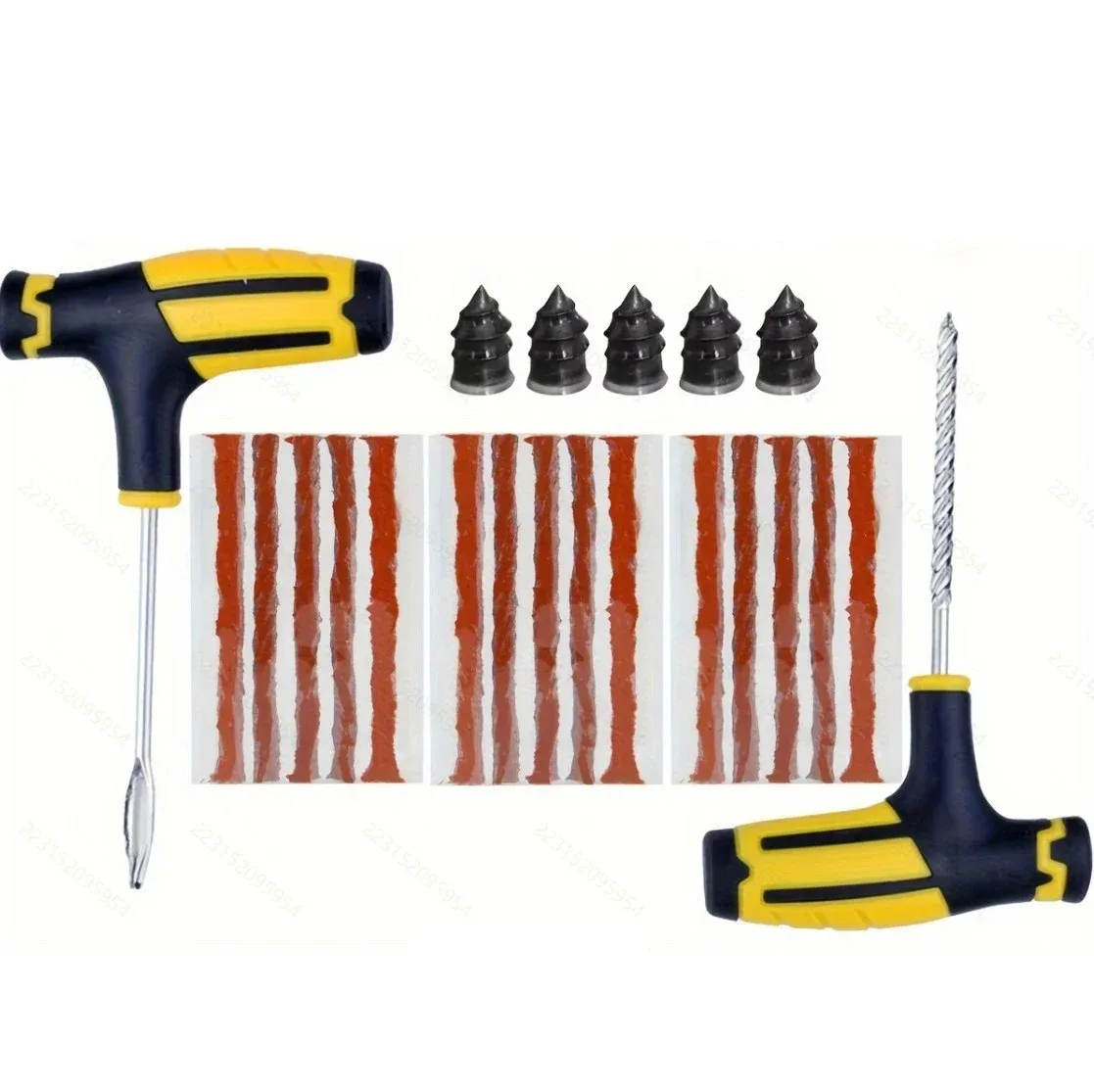 Motorrad Reifen Reparatur Kit Reifen Punktion Reparatur Werkzeuge Auto Zubehör Reifen Streifen Rühren Reparatur Tool Kit Punktion Stecker Werkzeuge