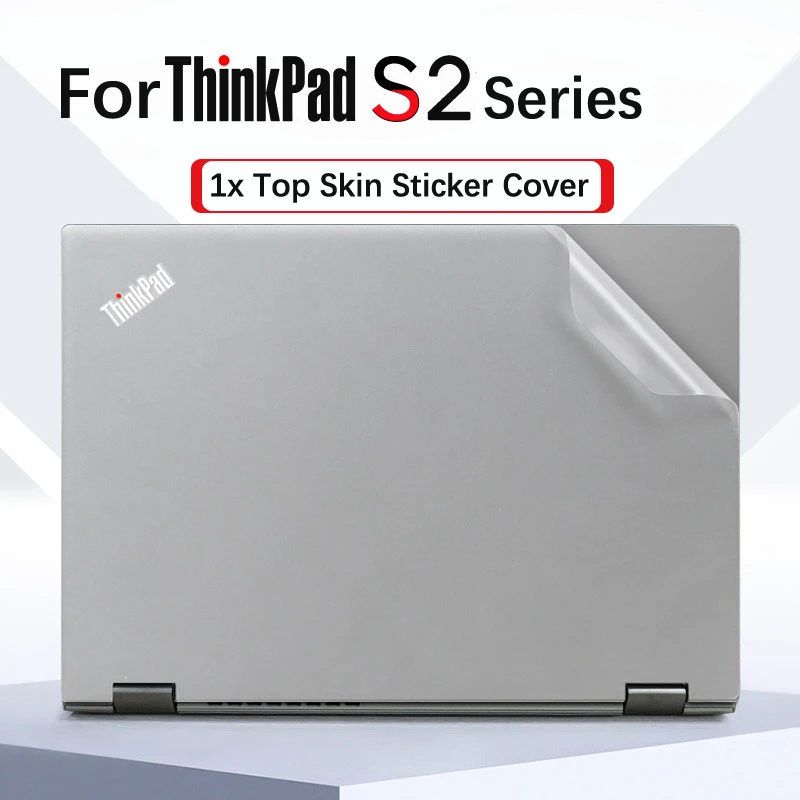 1x Top Skin Sticker Cover For 2017 2018 2019 2020 2021 2022 Lenovo ThinkPad S2 Gen2 3 4 5 6 2in1/S2 yoga Gen6 Gen8/L380 L390