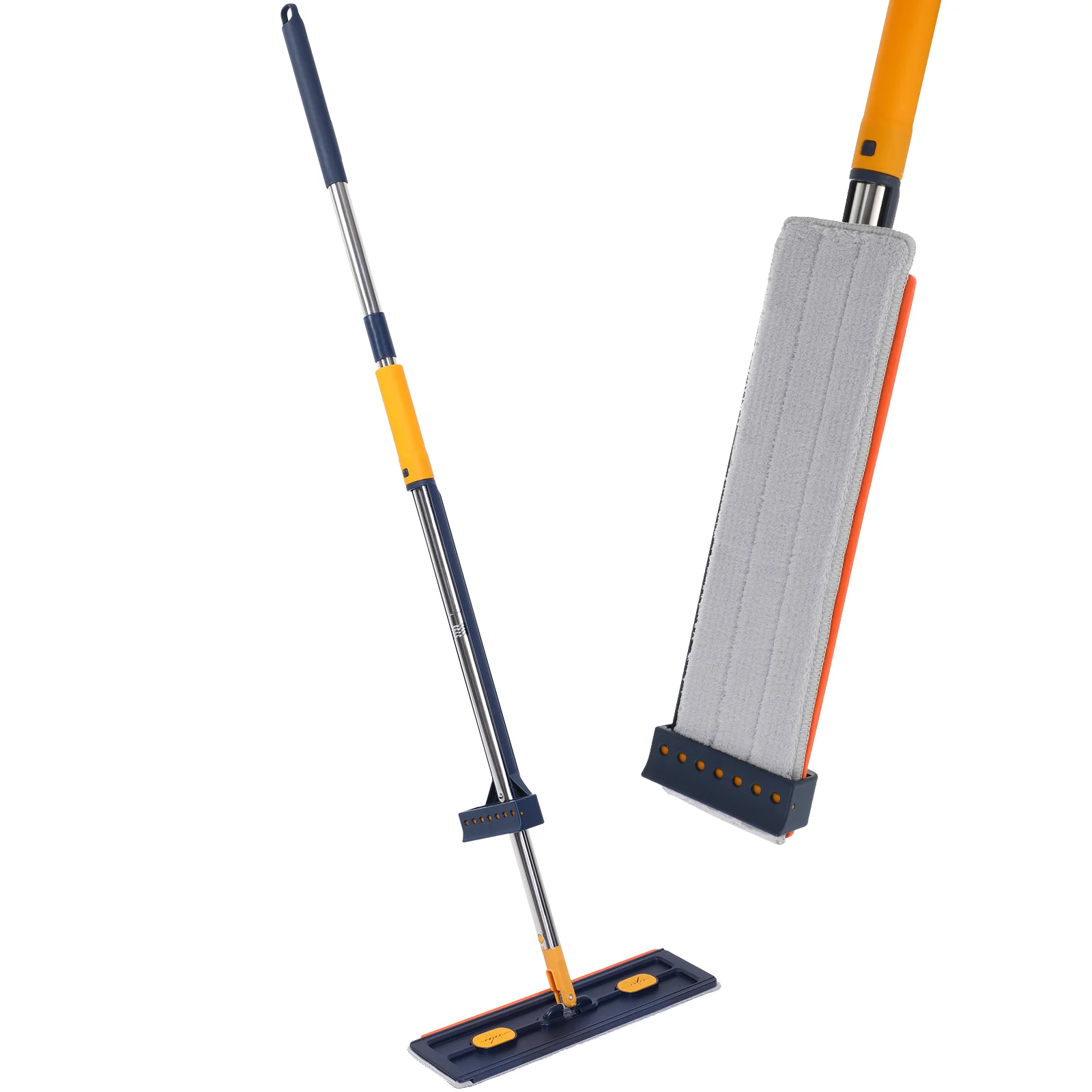 Mop Style Large Flat Multi Functional Steam Mops Floor For Home House Moppers Alloy Cleaner