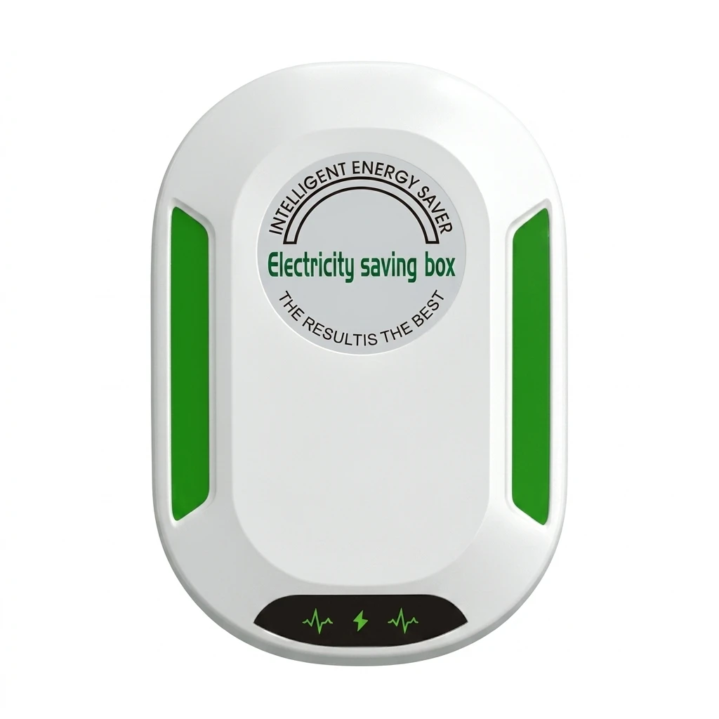 1pc Voltage Stabilizer Flame-Retardant Plastic for Home Appliances Smart Energy Saving Power Saver Device Durable 60kW