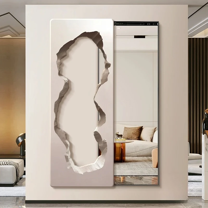 ZModern Living Room Mirror Modern Standing Full Body Korean Style Bedroom Funky Square Big Vanity Spiegel Wand Home DecorationsZ