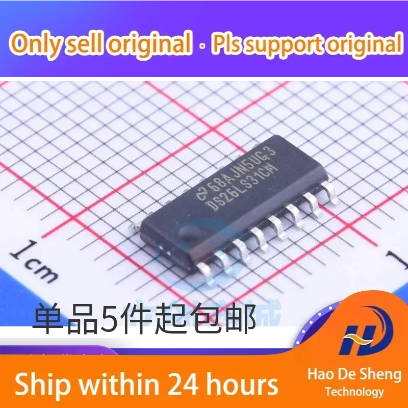 10PCS/LOT DS26LS31CM DS26LS31CMX SOP16  DS26LS31 New Originlal in Stock