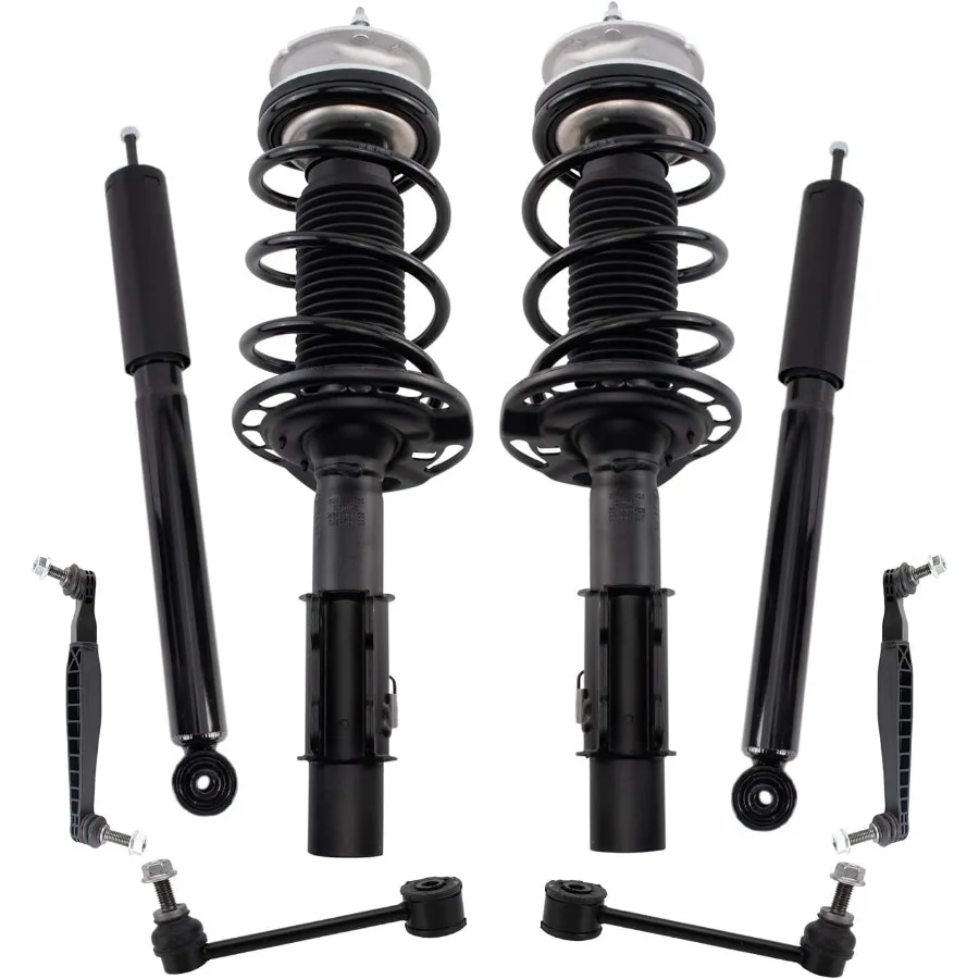 

Полный комплект передней и задней подвески с винтовыми пружинами в сборе, амортизаторами и звеньями стабилизатора поперечной устойчивости для Enhan