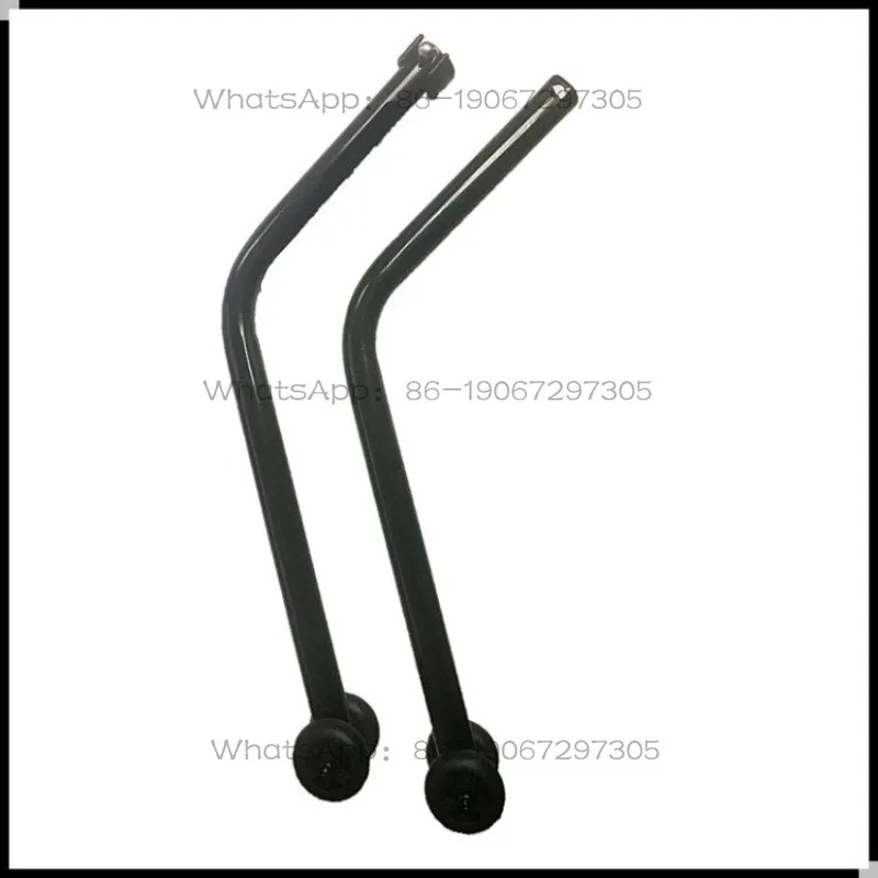 Sports wheelchair rear anti-flip wheel, quick removal anti-dump wheel