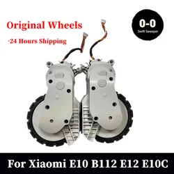 Original L R Motor Drive wheels For Xiaomi Mijia E10 B112 E12 E10C Robot vacuum cleaner replacement Accessories