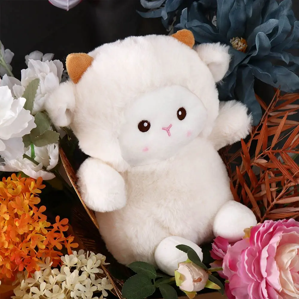 

Плюшевые игрушки, мягкие плюшевые настольные украшения, украшение дома, плюшевая подушка, чучело животного, плюшевая игрушка ягненка, плюшевая кукла овцы