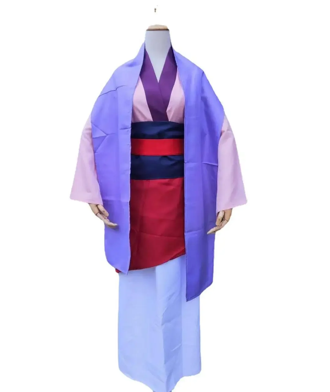 Women\'s Hanfu Cosplay Mulan Performance Costume Ancient Costume Film and Animation Mulan Cosplay