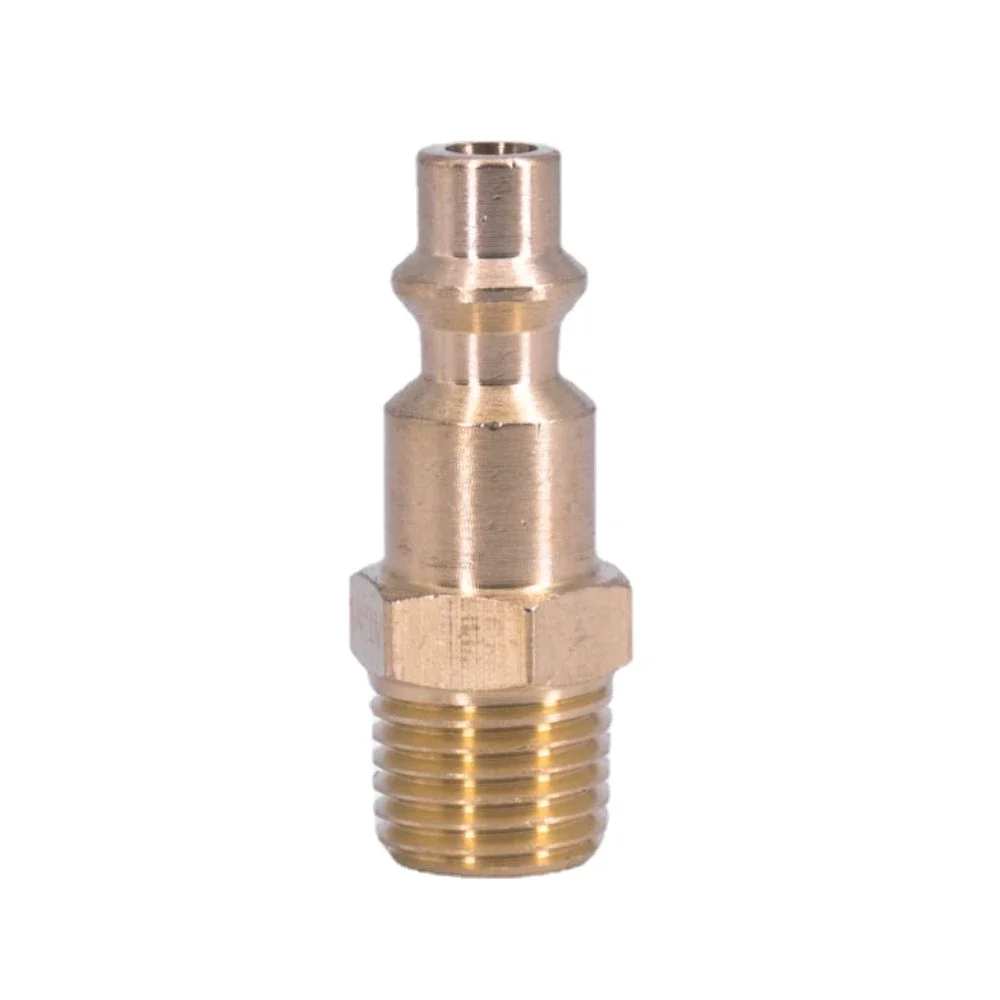 

1/4" NPT Male Plug Pneumatic Fitting American Standard US Type Air Line Quick Coupling Connector Coupler Adapter Air Compressor