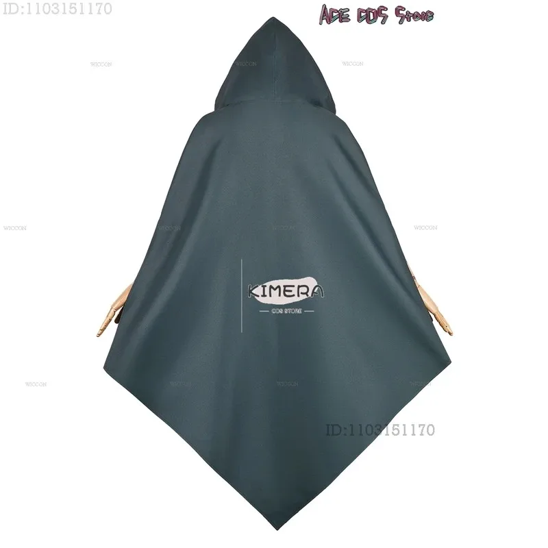 

a7d@LOL Arcane S2 Jinx Powder Cosplay Hooded Cape Costumes Wig Hat Cloak Women Jinx League Of Legends Anime Game Halloween Part