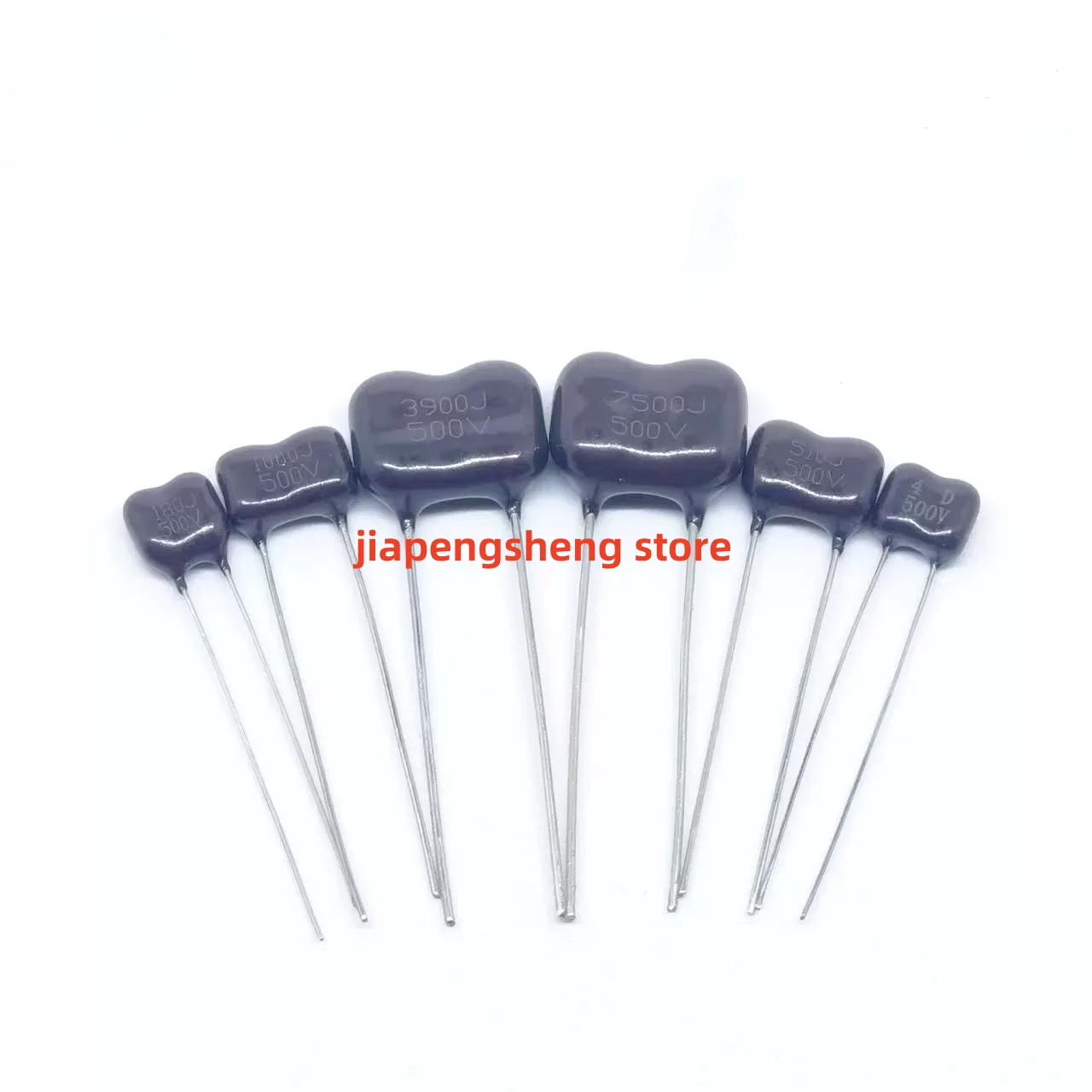 2PCS, fever silver mica capacitor 500V 1PF-10000PF 22P 33P 47P 56P 68P 470P 910P 1500P 3300P 6800P high frequency
