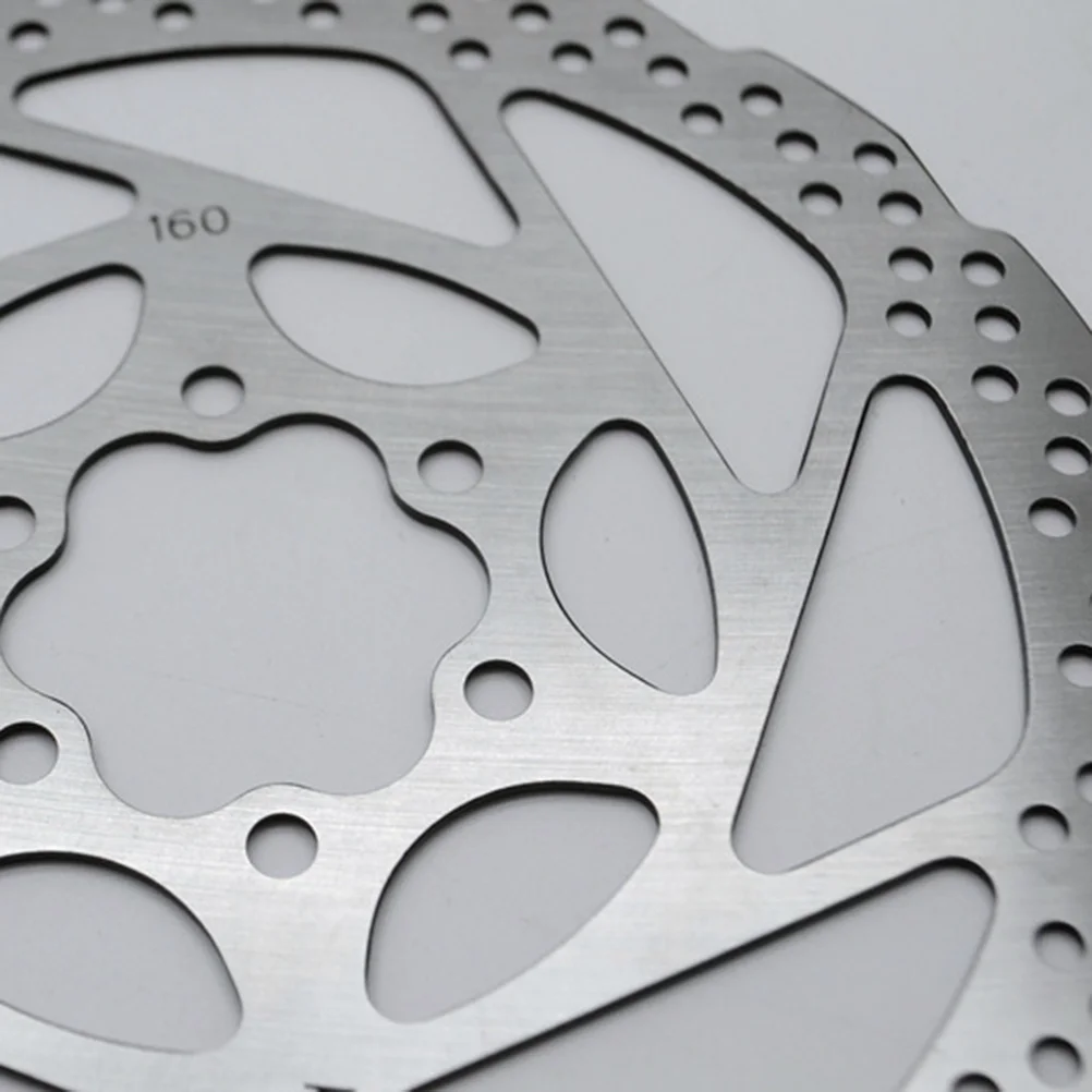 

Mechanical Rear Disc Brake Kit 160mm Stainless Steel Aluminum Rotor Six Screws Mountain Bike Rear Disc Rotor Brake Kit for
