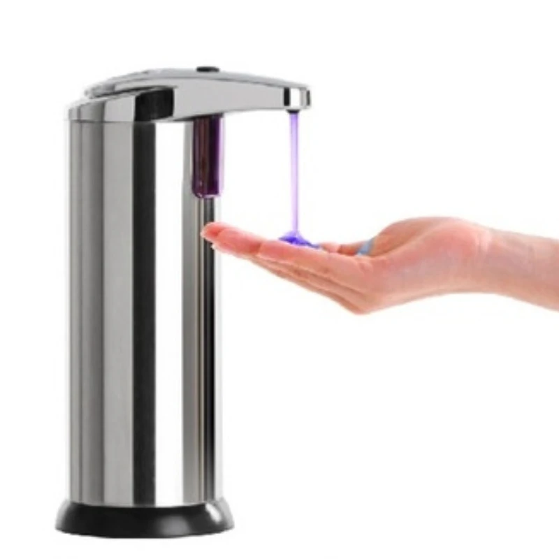 赤外線センサー付き自動ソープディスペンサー,ハンドサニタイザー,キッチンアクセサリー,304ステンレス鋼