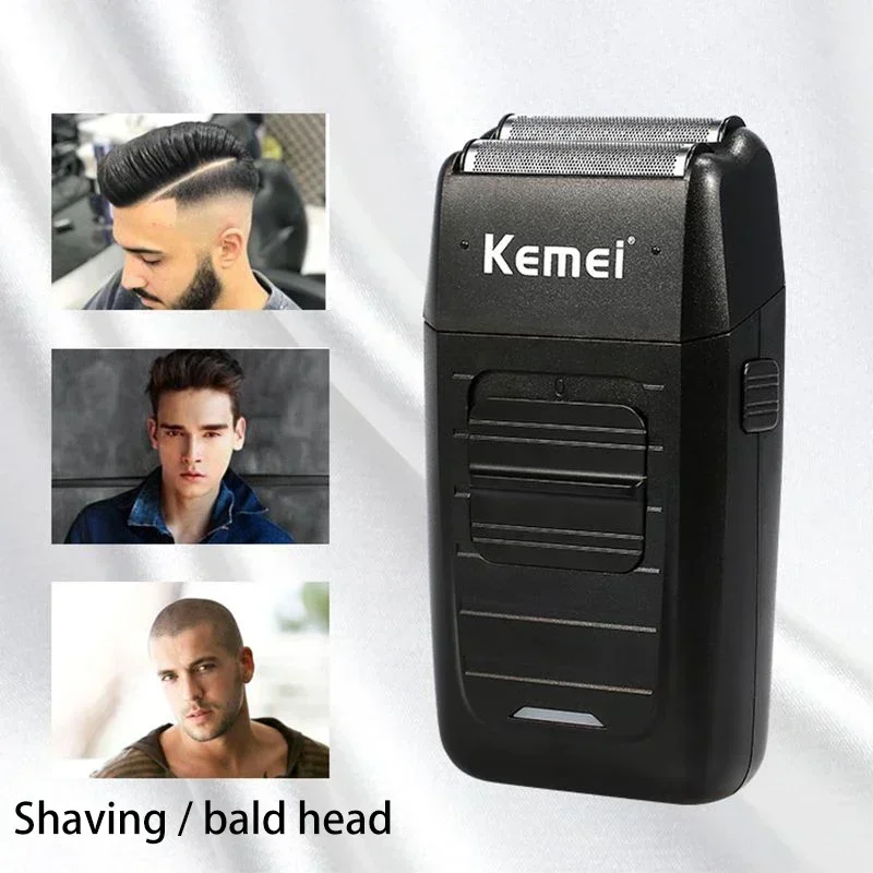 Kemei Haarschneidemaschine Km-1757 Km-1995 Km-1102 Barber Haarschneidegerät Kabellose Wiederaufladbare Rasiermaschine – Detail 8