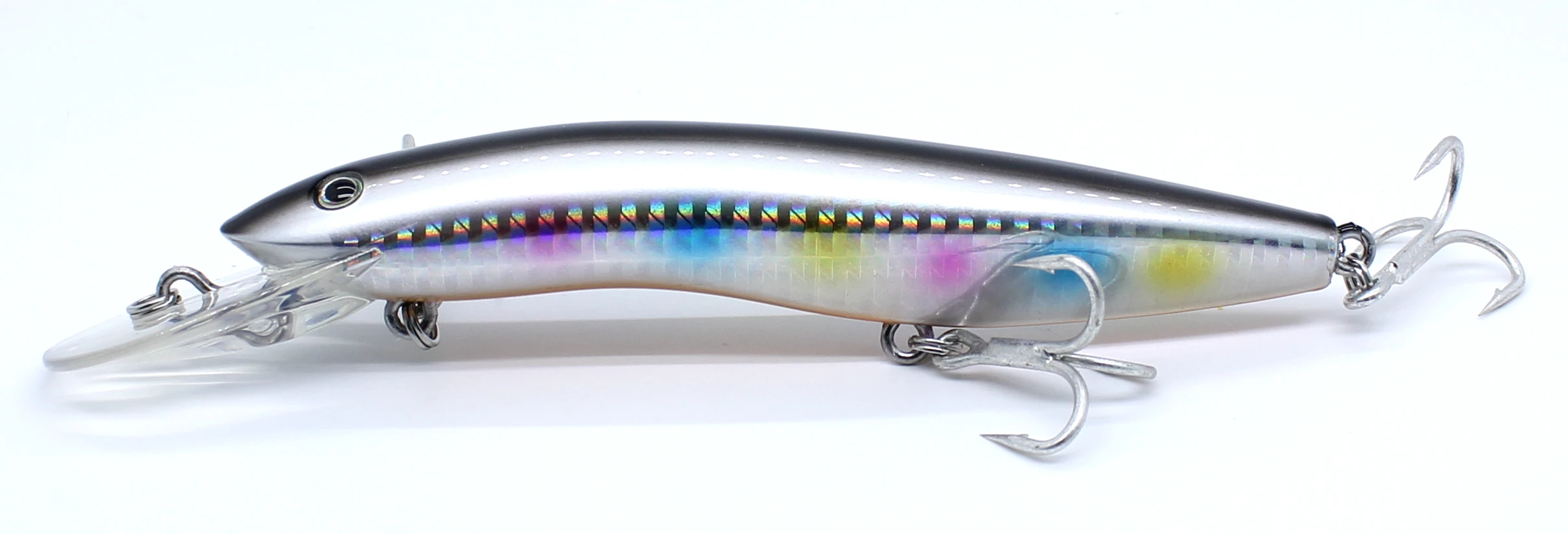 AOCLU Schwimm Minnow 125mm 26g Harten Köder Jerkbait Rassel 1PC Draht Für Tiefe Meer Boot Felsen Locken 4X Höhen Haken Japan Qualität – Detail 24