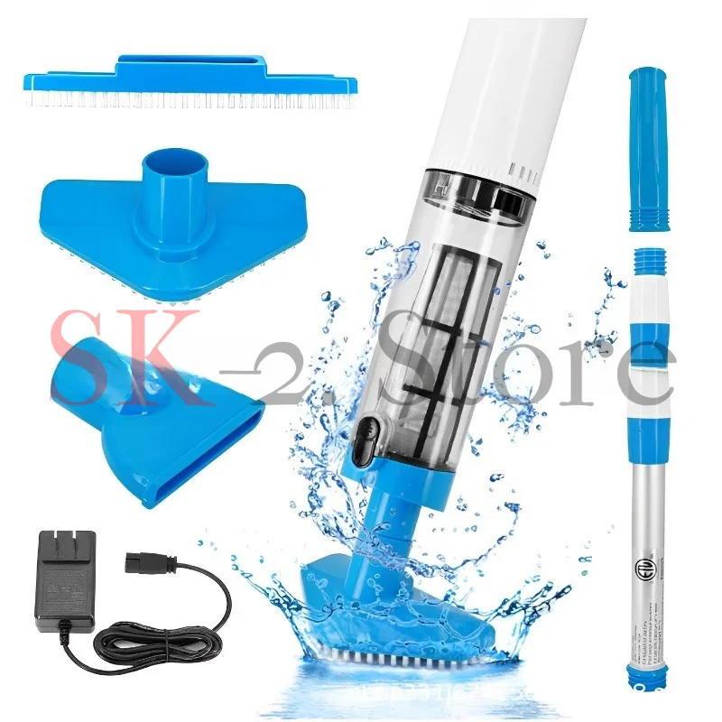 Cordless swimming pool sewage suction wireless cleaning vacuum cleaner for hot tub fish pool underwater vacuum charging model
