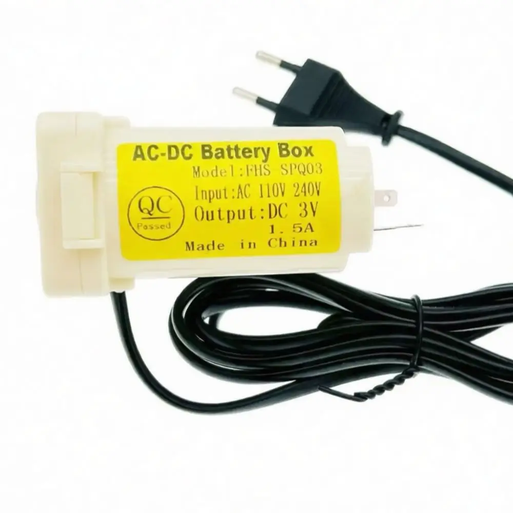 Efficient Gas Water Heater Power Adapter Replacement 3V DC Converter Stable Voltage 110V 220V Input EU Plug Accessories