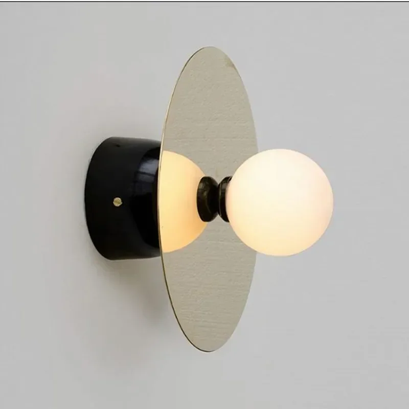 

Wall lamp modern Nordic simple creative personality living room bedroom aisle study corridor wall lamp