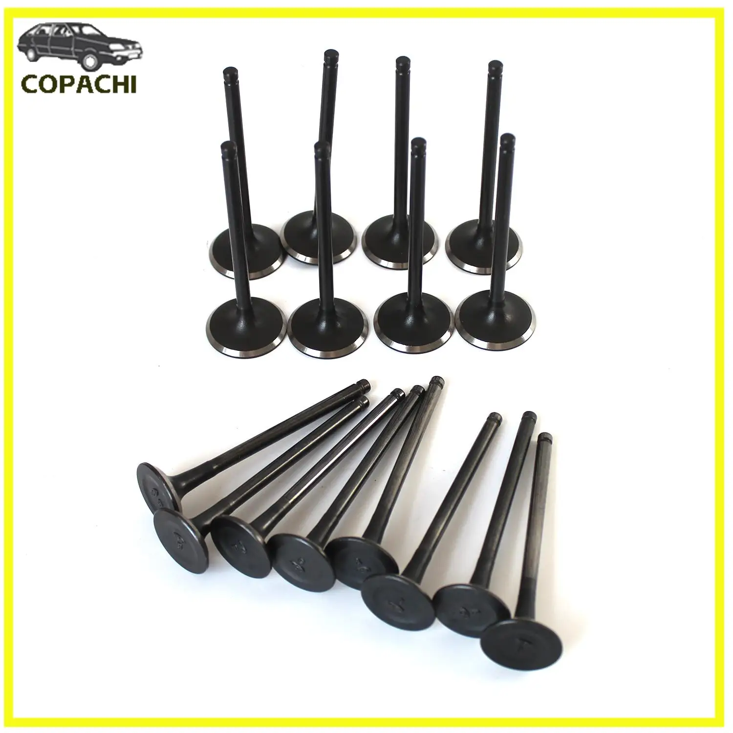 

8pcsIntake&8pcsExhaust Valve Kit 22211-2B000 22212-2B000 For 2009-2020 Hyundai Kia G4FD 1.6L Engine Car Accessories Replacement