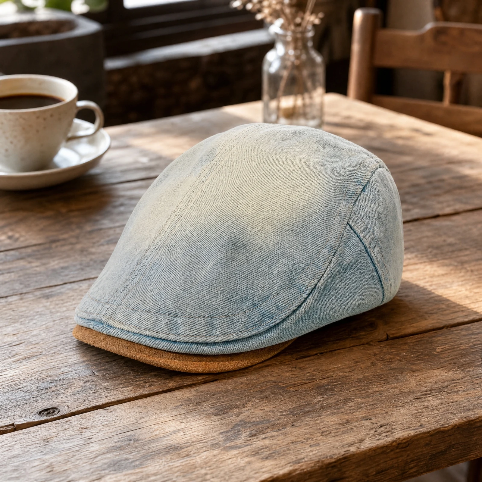 Flat-Top Women's Forward Cap Sun Protection Short-Brim Women's Cap Hat Adjustable Portable for Autumn Wear, Outdoor Walks