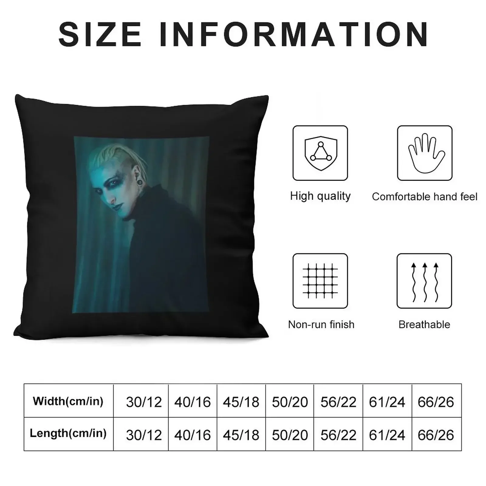 chris motionless cerulli chris motionless cerulli chris motionless cerulli 5 Throw Pillow