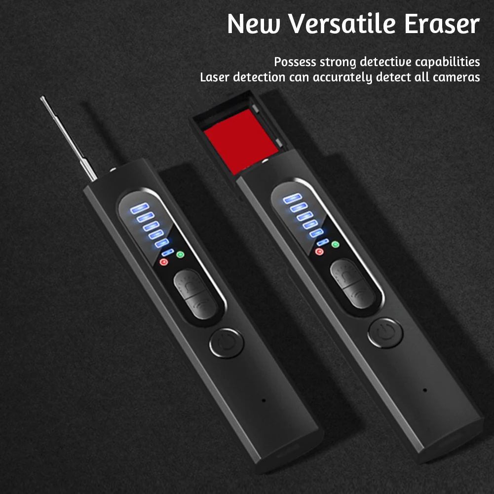 Mini wykrywacz urządzeń antyszpiegowskich przenośny wykrywacz urządzenie podsłuchowe do domowych biur samochodowych