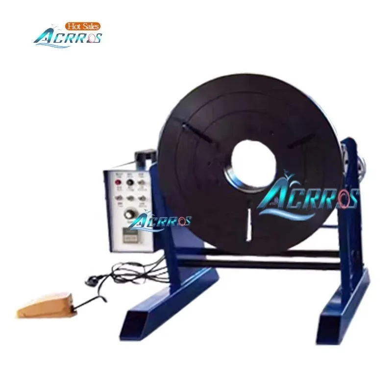China Manufacture 300kg 150kg Welding Turntable 170mm Center Hole Welding Positioner