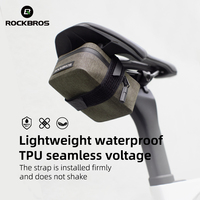 ROCKBROS 0.4L Bicycle Bag Mini Portable Cycling Bag Bike Tail Bag MTB Mountain Road Bike Tool kit Repair Bag Accessories