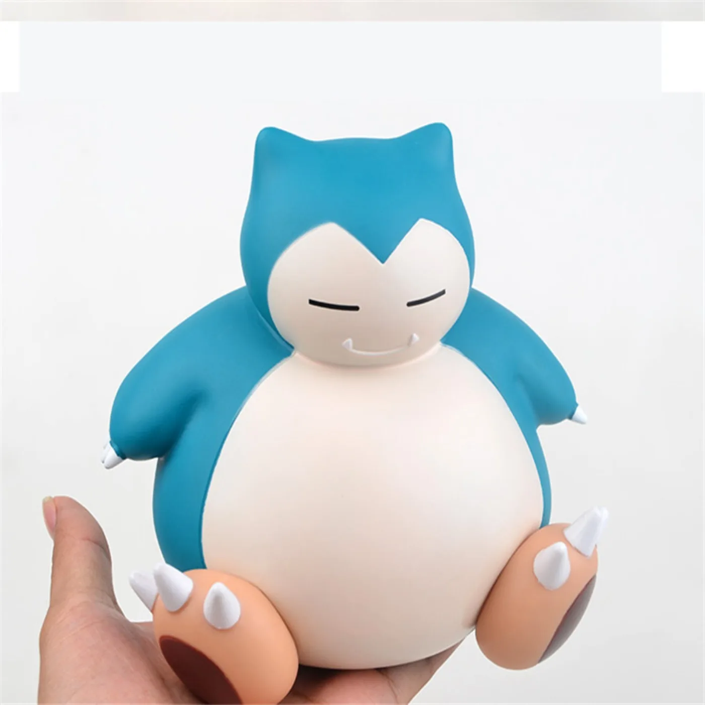 ポケモン-カビゴン-貯金箱-2ポーズフィギュア-立って座って-貯金箱-かわいい貯金ポット-誕生日-クリスマスギフト-フィギュア