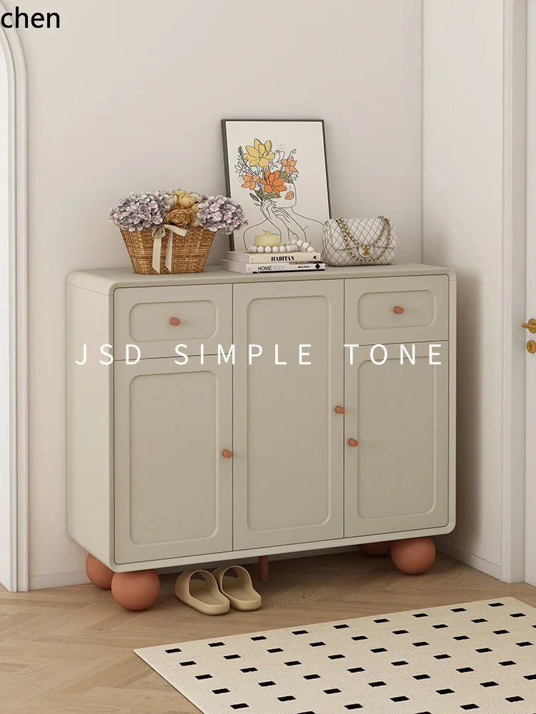 shoe cabinet new popular entrance entrance cabinet household door extremely narrow