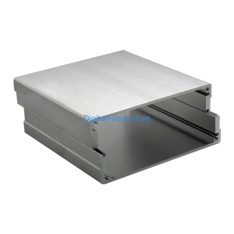 E06D صندوق مشروع الألومنيوم الضميمة الإلكترونية لحالة ث/شفة لثنائي الفينيل متعدد الكلور 3.94x3. #1