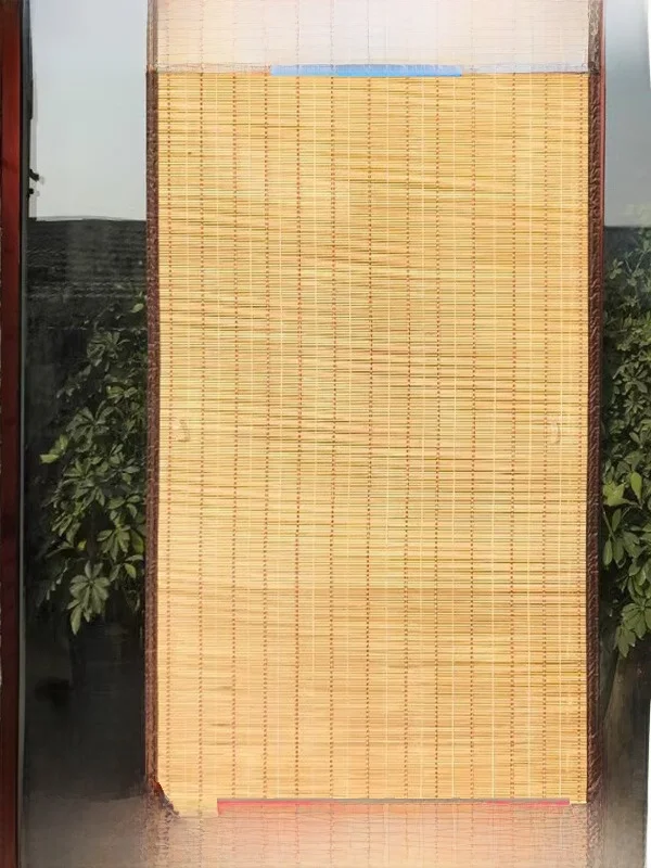 

Summer Bamboo Door Curtain Indoor Outdoor Mosquito Proof Sun Protection Privacy Curtain Chinese Sle Balcony Decorative Door...