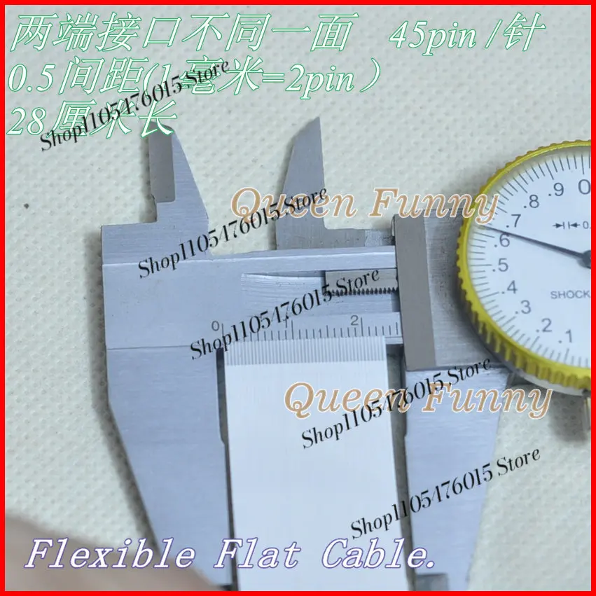 45P 0.5B Reverse Flex Cable For Pioneer BDP-450 BD414 BD415 Laser Head 45Pin 0.5mm Pitch 25cm Length