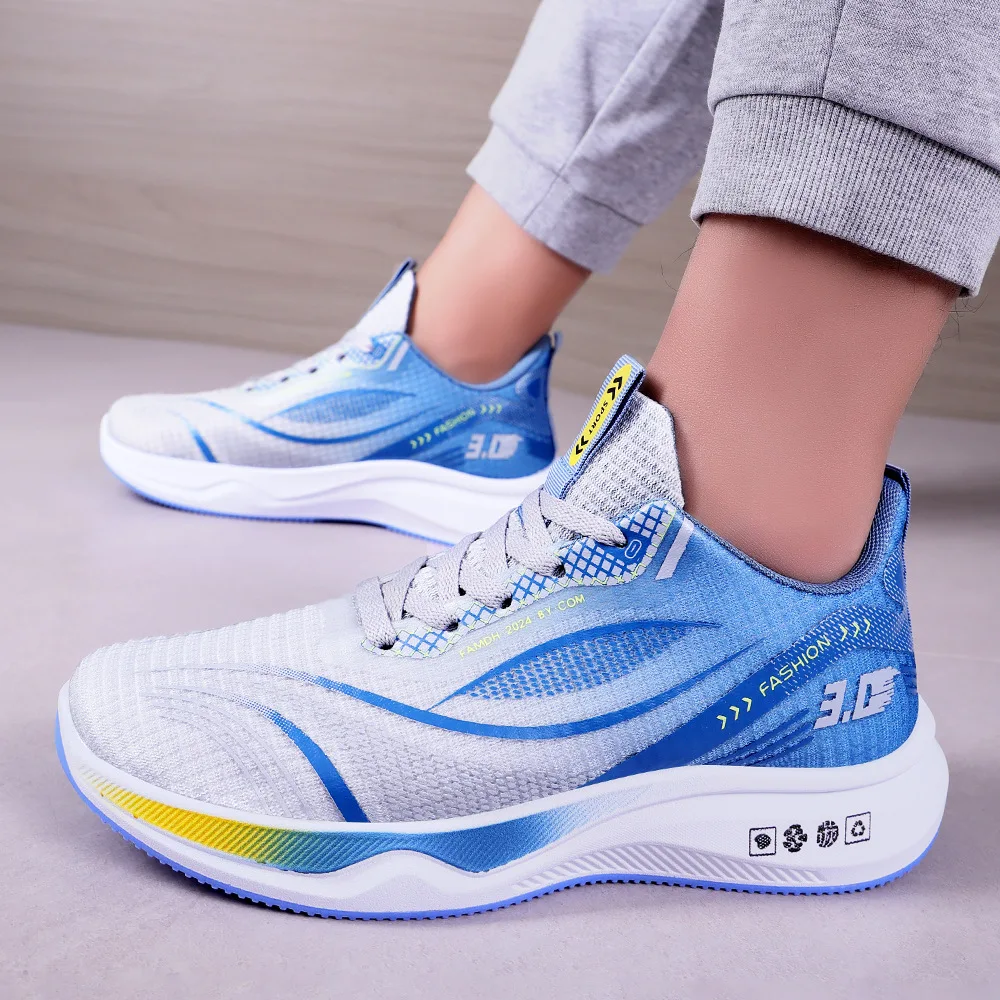 2025 New Men's Casual Shoes Non Slip Soft Soled Lightweight Running Shoe Color Blocking Fashion Sneakers Shoes