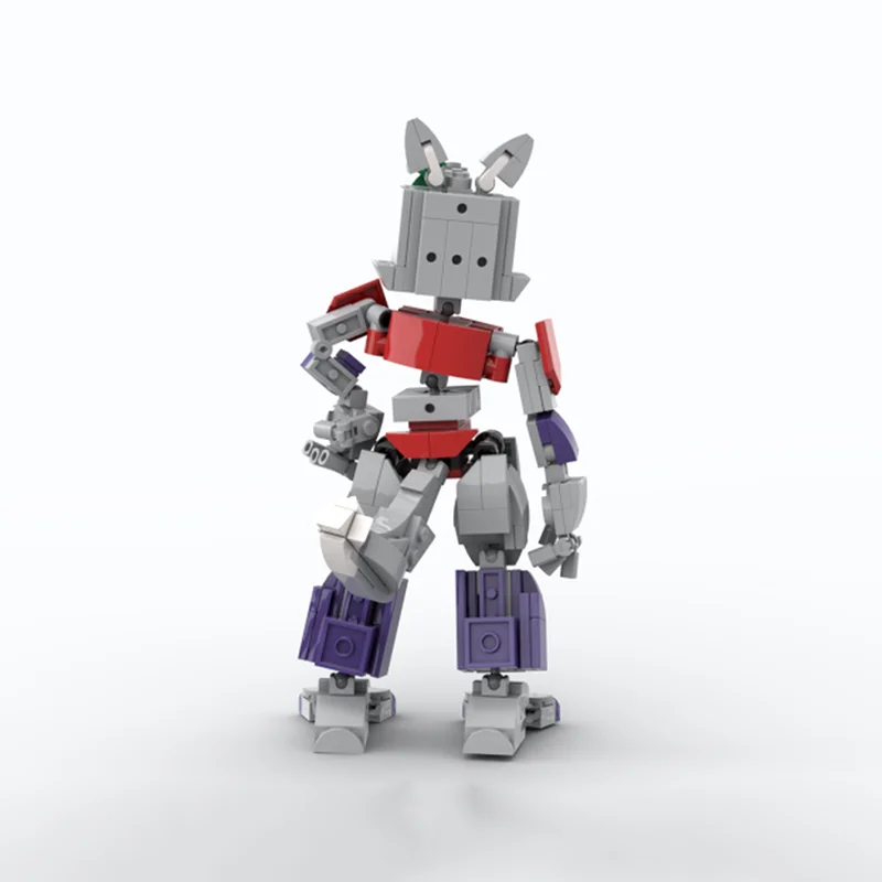 332 قطعة MOC Roxanne وولف ألعاب نموذج اللبنات العمارة لتقوم بها بنفسك فكرة هدايا عيد الميلاد التعليم الطوب الاطفال اللعب عيد ميلاد #2