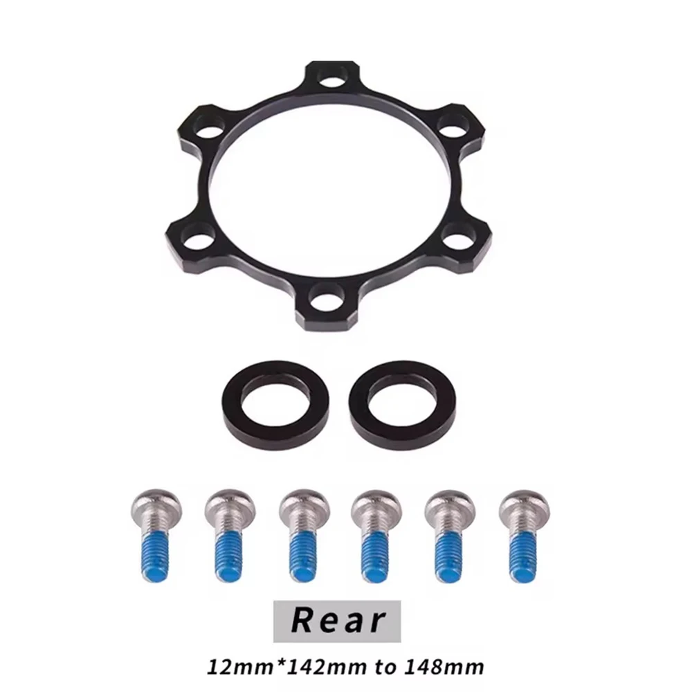 Bicycle Boost Hub Adapter Change 12x142 to 148 15x100 to 110 110 148 Bike Hub Spacer Washer 6 Bolt standard Thru Axle 15mm