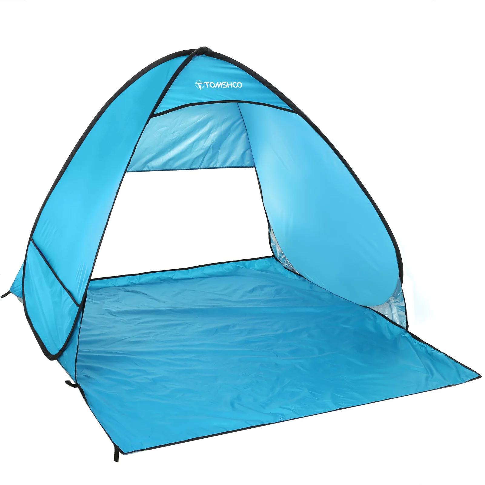 

Quick Setup Tent with Mesh Window, Instant Pop Up Tent, Water-Resistant Coated Polyester, UV Protection, Ideal for Outdoor Activ