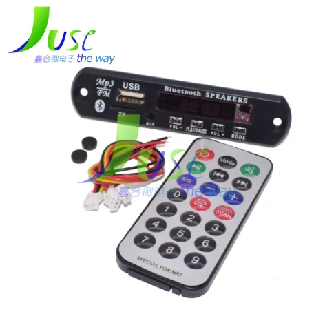 

10Set Standard Wireless Bluetooth-compatible 12V MP3 WMA Decoder Board Audio Module TF USB Radio For Car