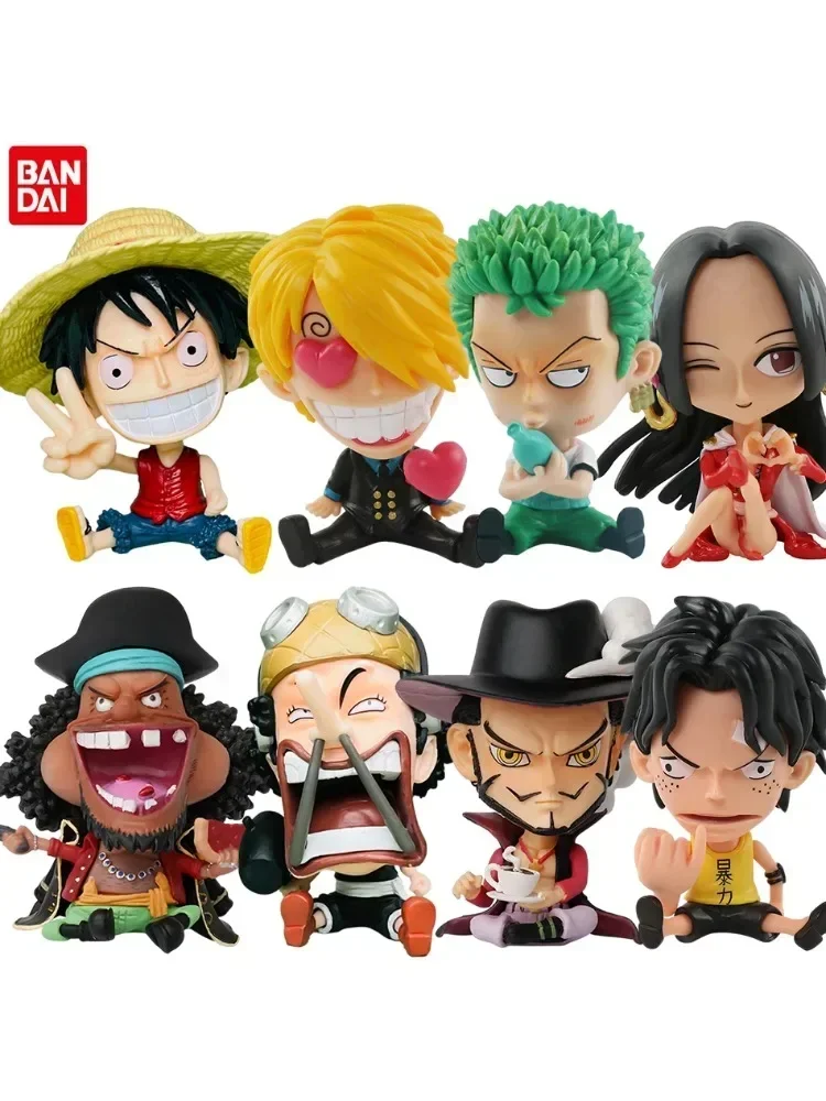 Figurine de dessin animé une pièce, 17 Styles, Zoro Luffy Sanji Ace Robin Nami Frank Usopp Brook Chopper, décoration en PVC, modèle Figural, jouet cadeau