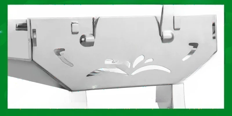 Factory Direct 2026 Portable Charcoal Grill Folding Outdoor Charcoal Grill Stand Stainless Steel Heavy-Duty BBQ Grill BBQ