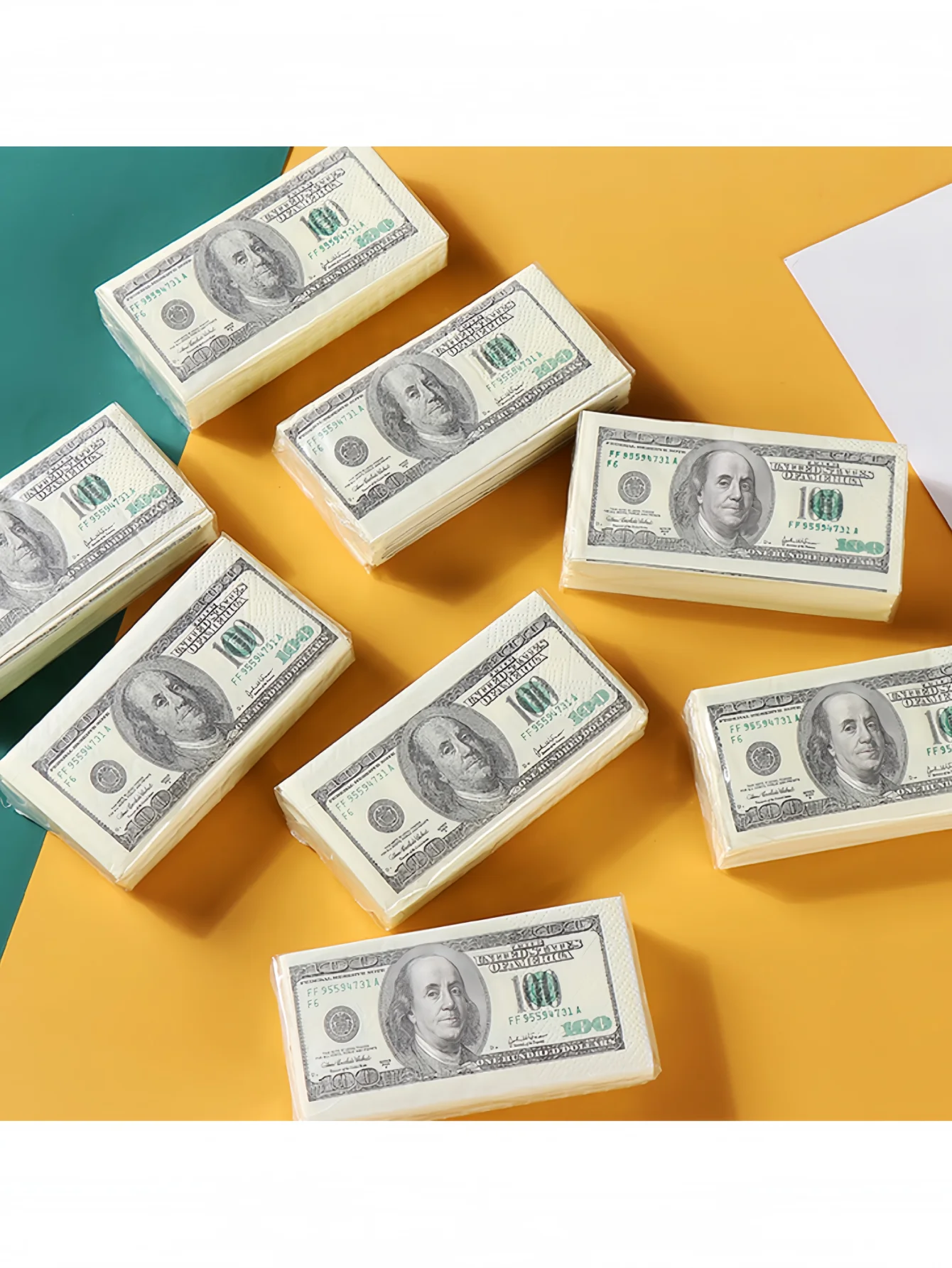 Портативные носовые платки и салфетки с цветным узором — 3-слойная салфетка, компактная карманная упаковка, подходят для ежедневного использования и незаменимого использования.