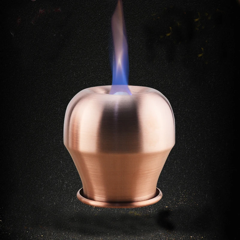 

10.3cm*12.5cm Two times heating Mongolian Red Copper Fire Cupping Jars Therapy Body Cupping Massage Medical Vacuum Stress