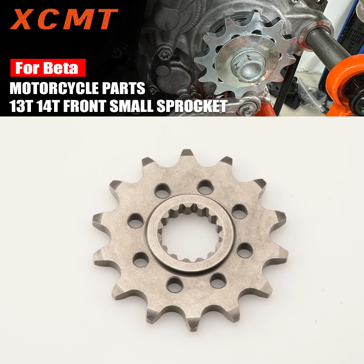520 13T 14T Front Sprocket For Beta 125RR 200RR 250RR 300RR 300RX 350RR 390RR 430RR 480RR 500RRS 520RS Motorcycle Steel Parts