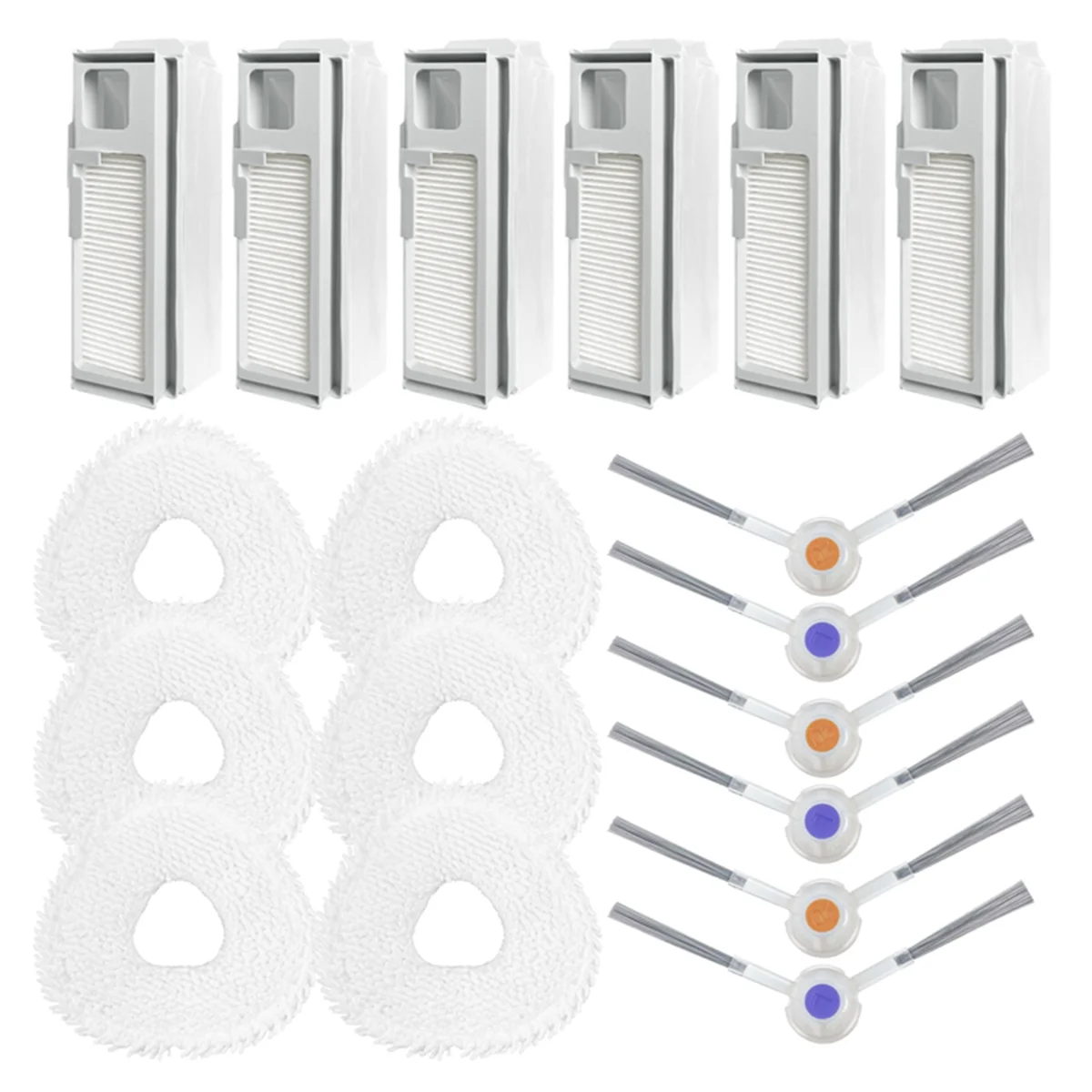 For J4 / J4 Lite Robot Vacuum Cleaner Side Brush Mop Cloths Accessories Spare Parts Replacement Kit Attachment image 4