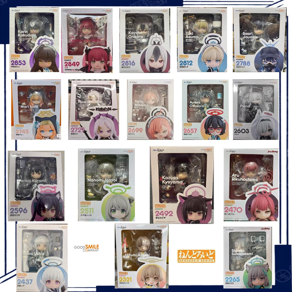 

Коллекционные фигурки Good Smile Company Nendoroid Blue Archive, декоративные предметы, детские подарки, в наличии