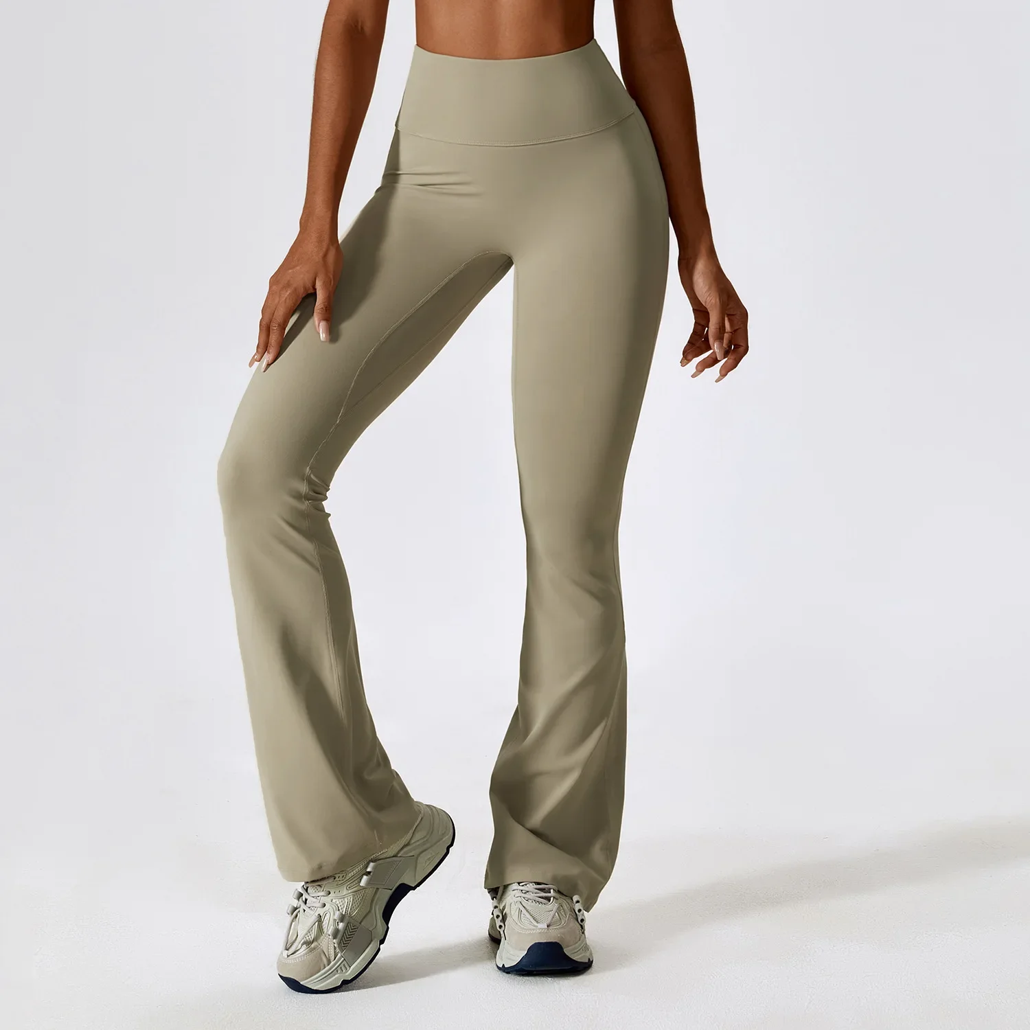 

Flare Leggings Yoga Pants Women High Waist Wide Leg Pants Women Gym Workout Fitness Sports Flared Pant Latin Dance Trousers