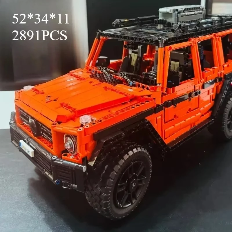 

2891Pcs Technology PROFESSIONAL Line Off-Road Vehicle Car G 500 Model 42177 Building Blocks Bricks Kids Toys Christmas Gifts